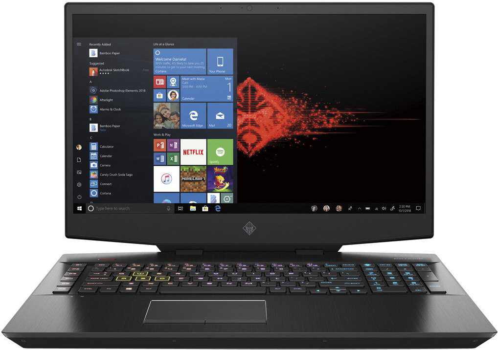 Ноутбук HP Omen by 17-cb0028ur 7RX97EA#ACB Black