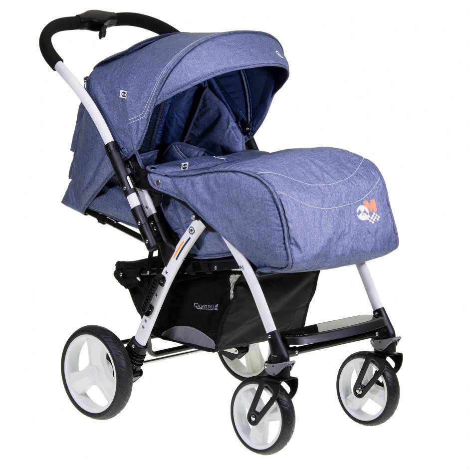 Коляска прогулочная Quatro Monza 11 Jeans Blue купить,NaN