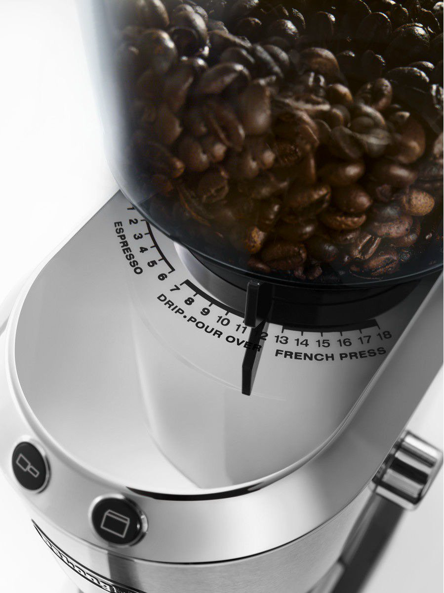 Кофемолка DeLonghi KG520.M серебристая купить,117588