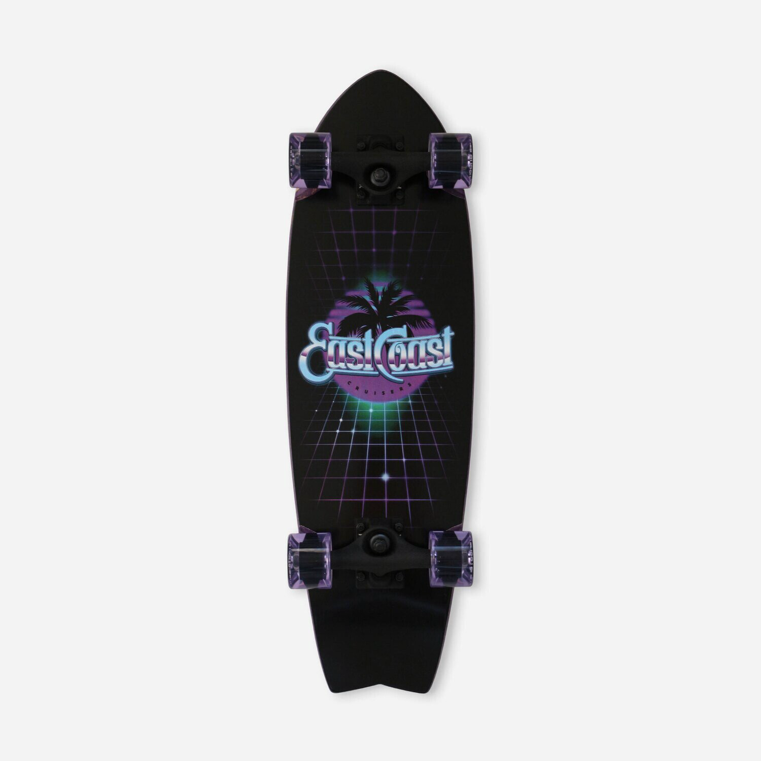 Круизер Eastcoast Skateboard Co. Cyberpalm 27x8.25 EC201909 черный купить,NaN