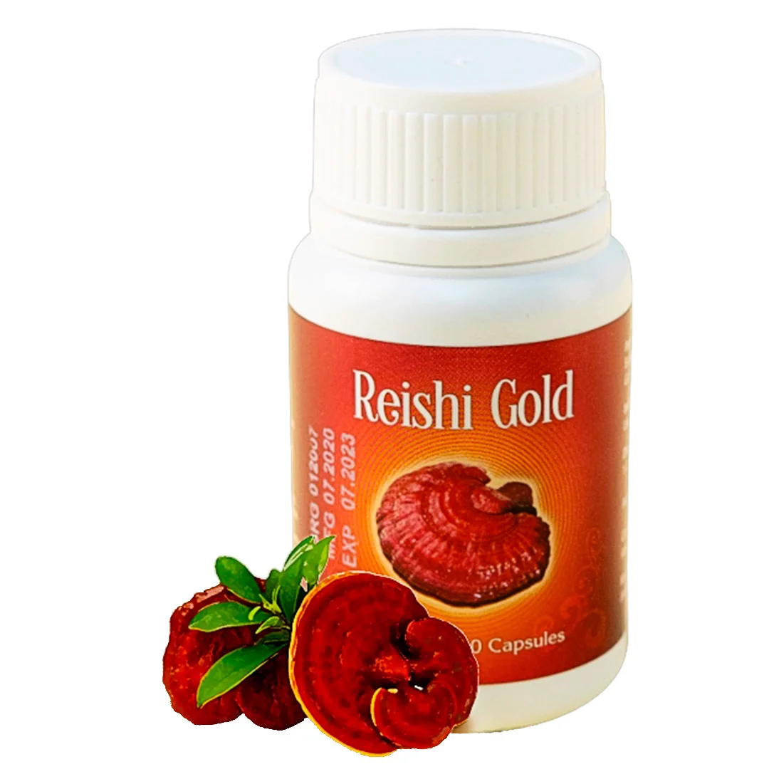 Gano Excel Woroldwide Reishi Gold капсулы 100 шт 