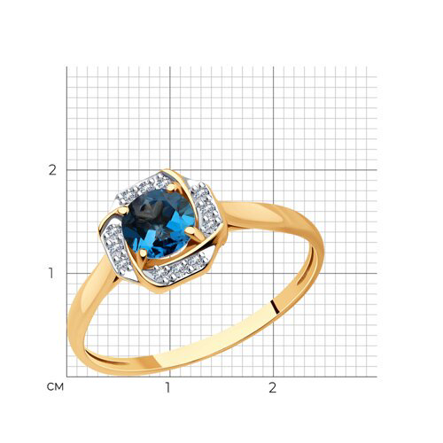 Кольцо Sokolov 716795 16р 1,41гр. купить,NaN