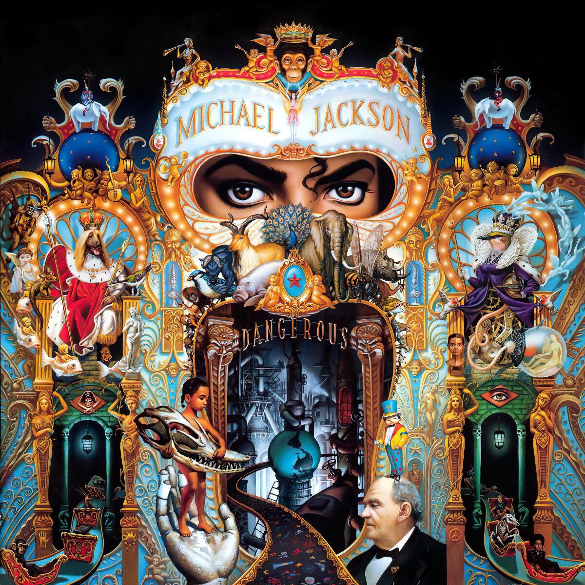 Jackson Michael Dangerous 2LP купить,NaN