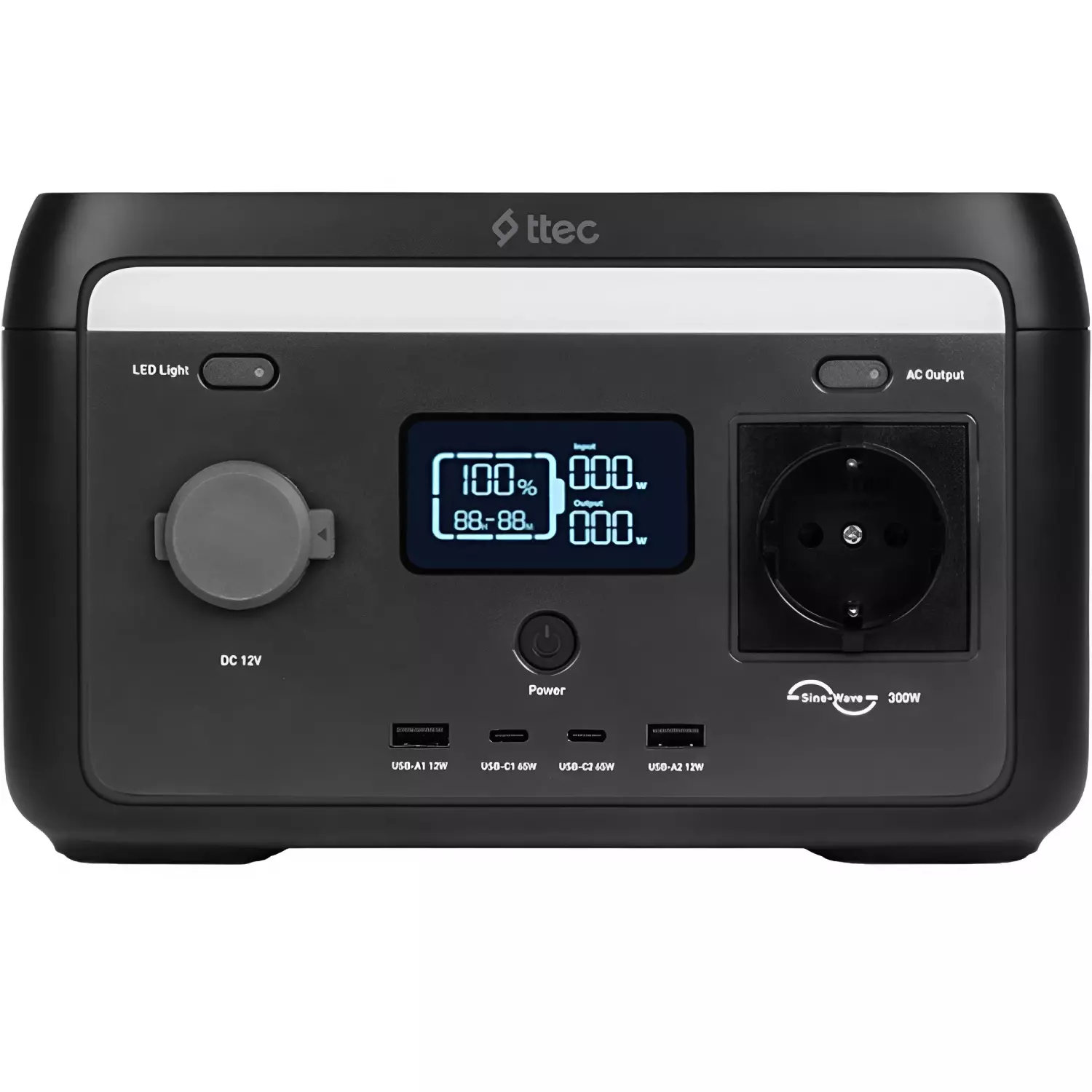 Портативная зарядная станция TTEC PowerMax 2PS001S Black