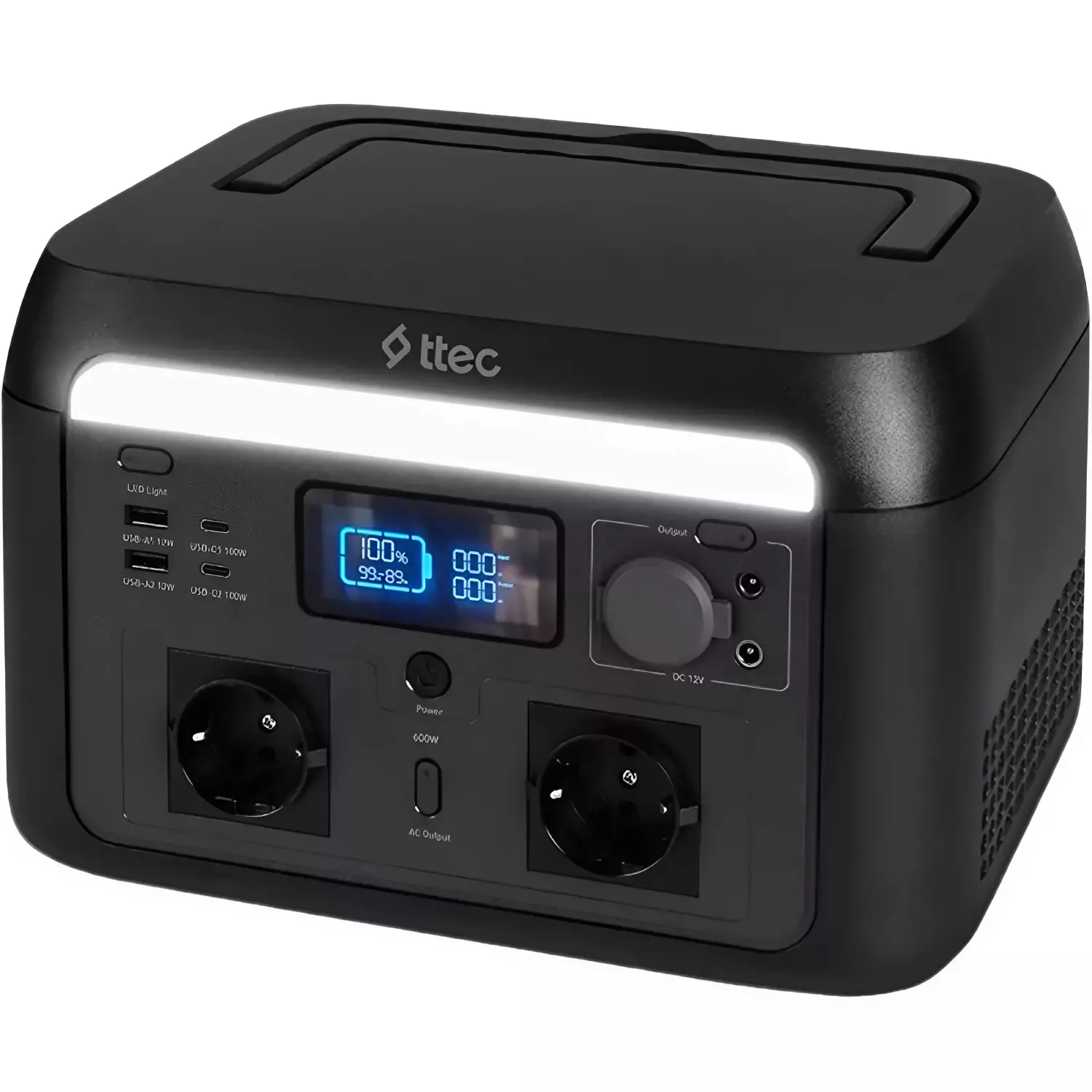 Портативная зарядная станция TTEC PowerMax Pro 2PS002S Black