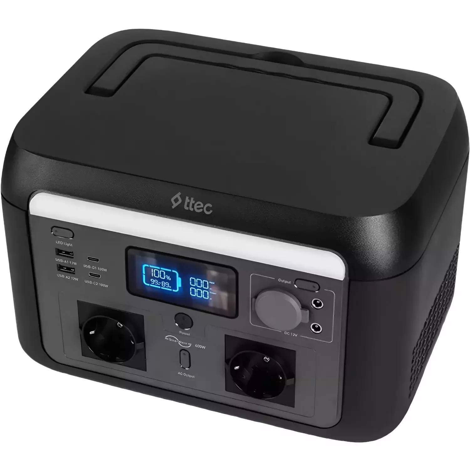 Портативная зарядная станция TTEC PowerMax Pro 2PS002S Black