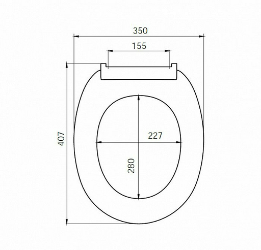 Сиденье для унитаза Iddis 01 046.1 белое