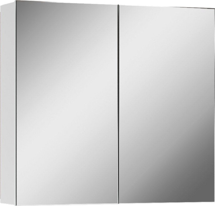 Комплект для ванной KABINKA.KZ Адай (шкаф-навесной, тумба под раковину, раковина) белый