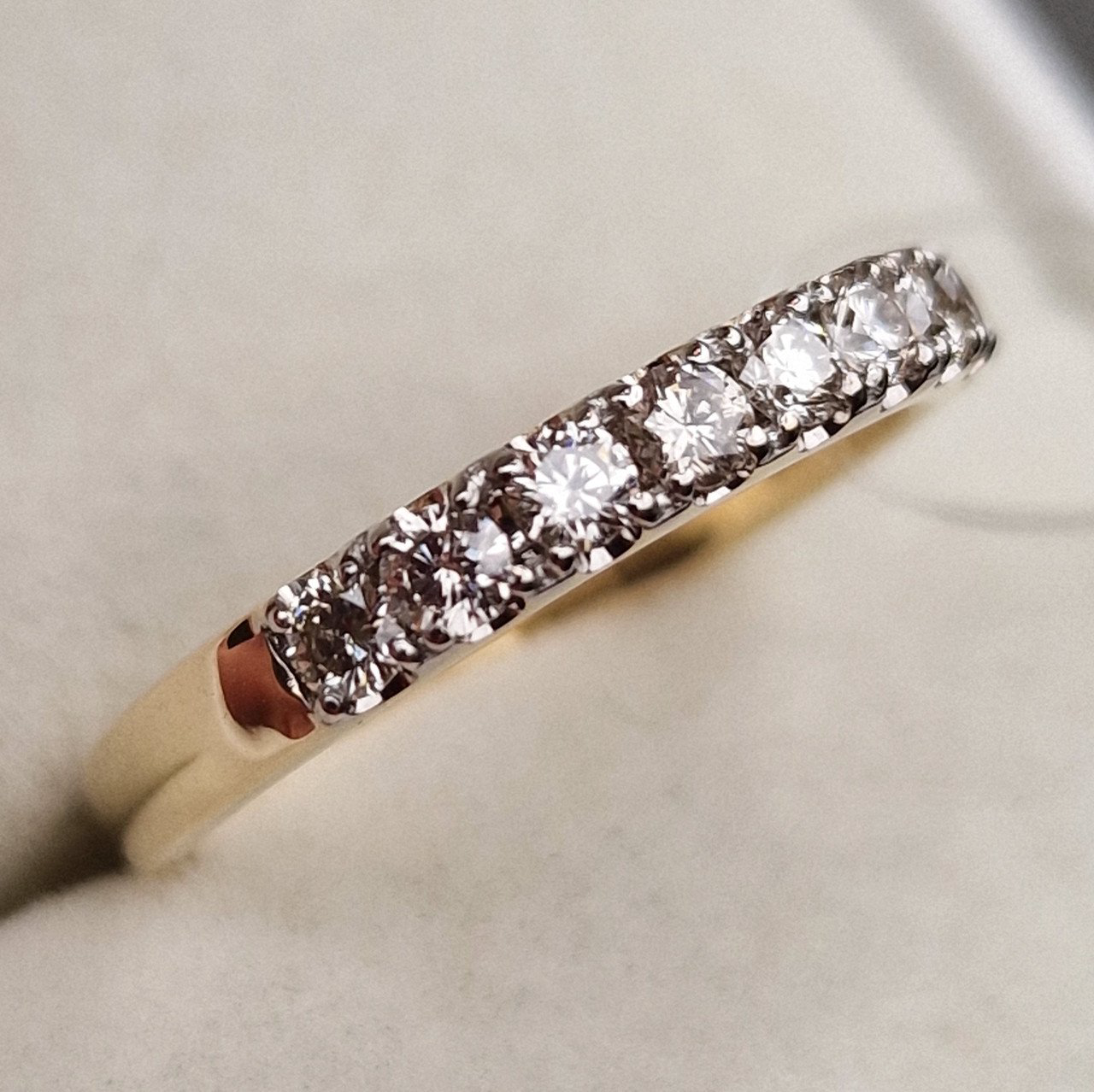 Кольцо Deimantas 98585633 17,5р 3,33гр 0,52ct. купить,NaN