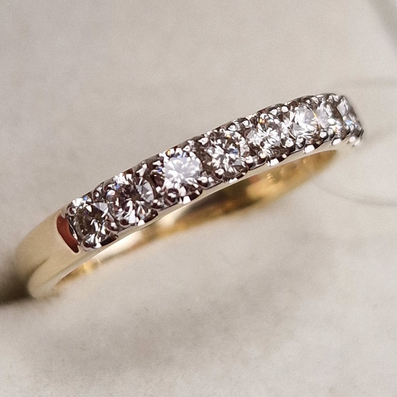 Кольцо Deimantas 98585633 17,5р 3,33гр 0,52ct. купить,NaN