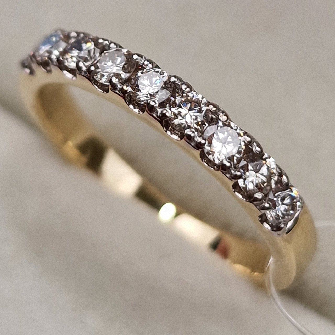 Кольцо Deimantas 98585633 17,5р 3,33гр 0,52ct. купить,NaN