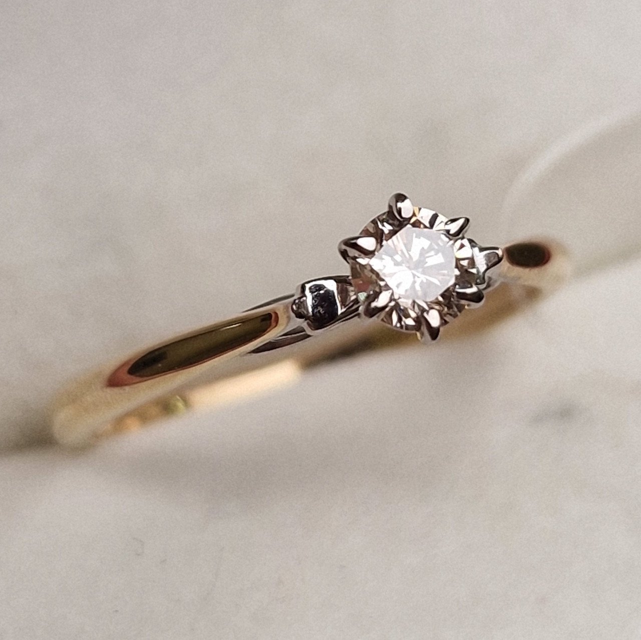 Кольцо Deimantas 98583820 17р 1,17гр 0,26ct. купить,NaN