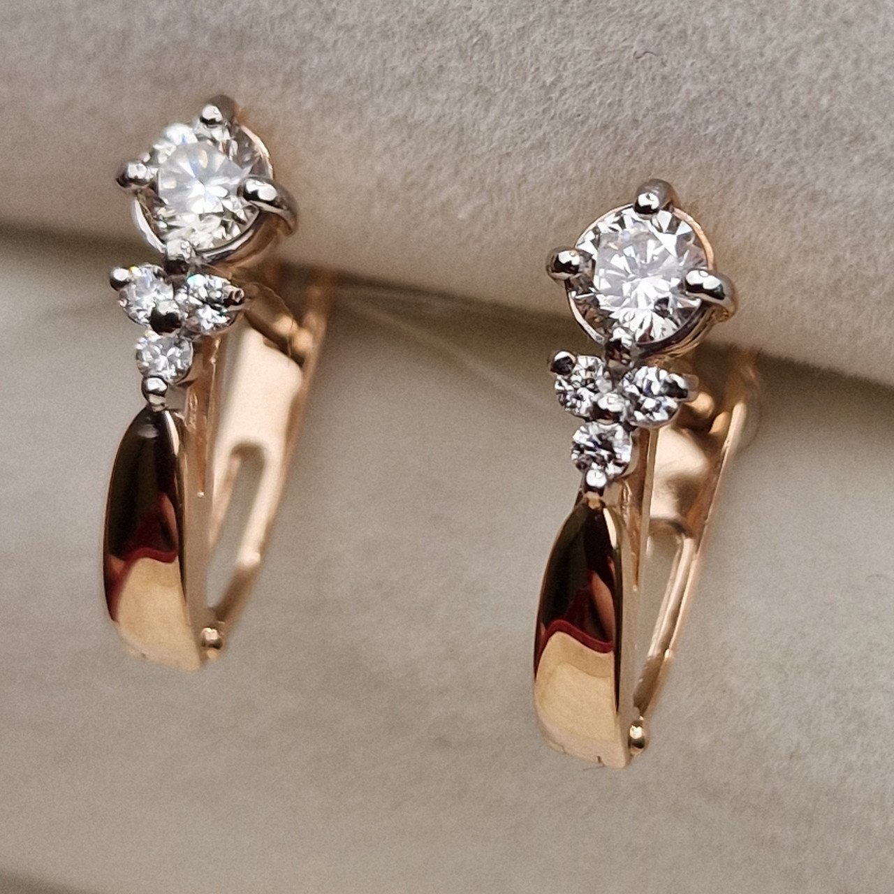 Серьги Deimantas 98702211 2,04гр 0,43ct. купить,NaN