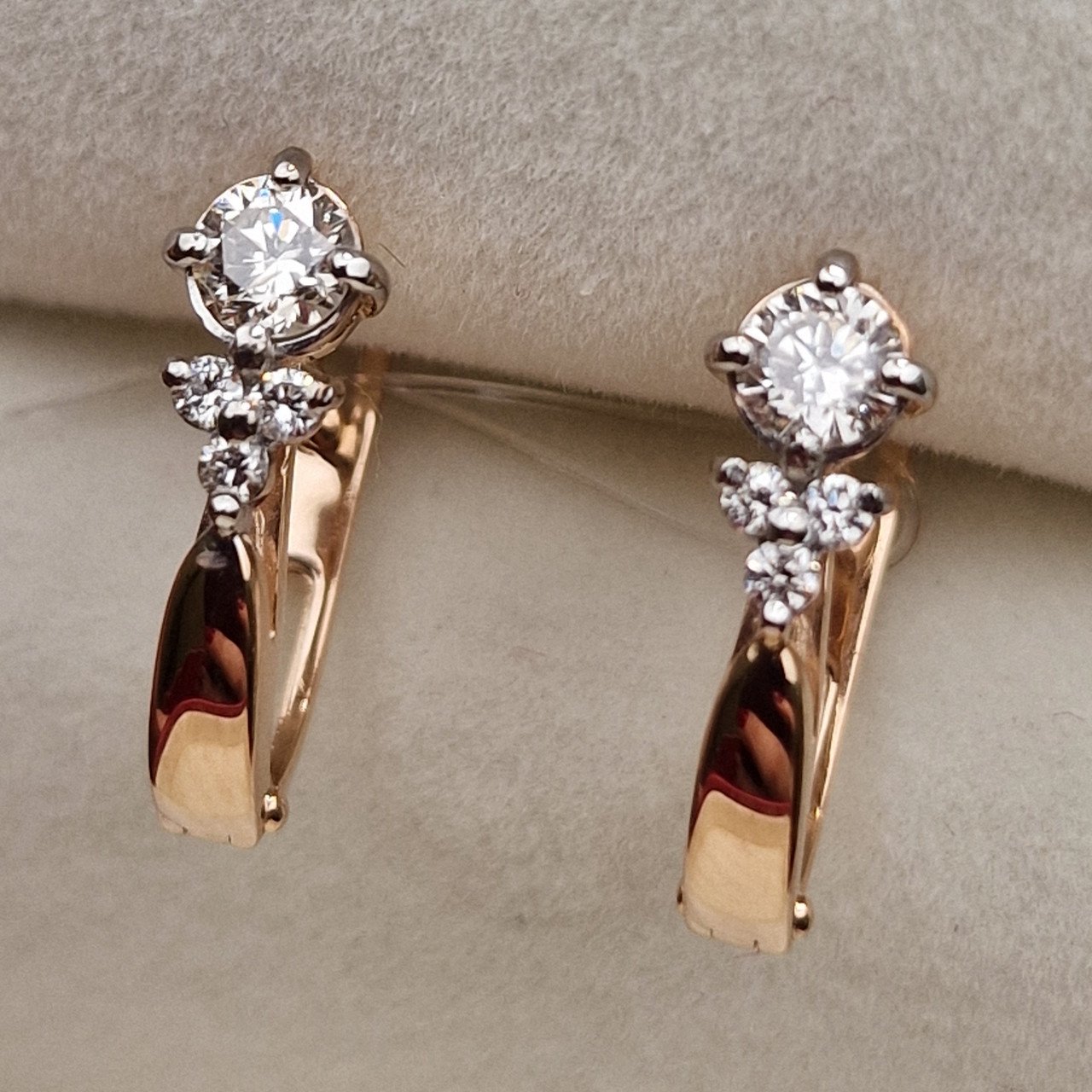 Серьги Deimantas 98702211 2,04гр 0,43ct. купить,NaN