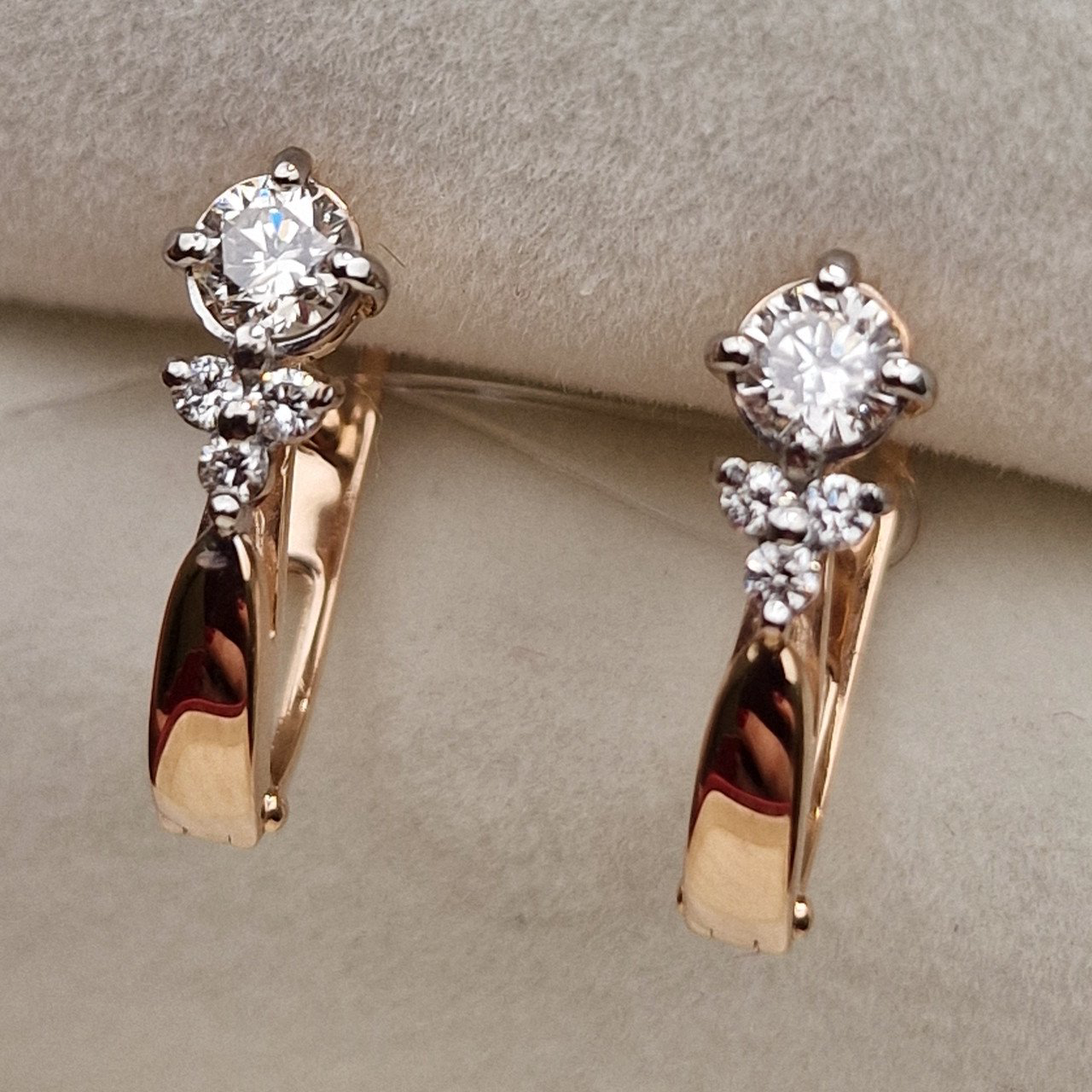 Серьги Deimantas 98702211 2,04гр 0,43ct. купить,NaN
