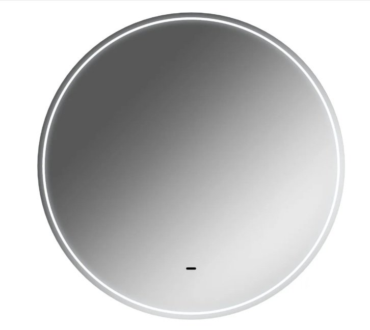 Комплект для ванной KABINKA.KZ Classica 60 (шкаф-пенал, тумба под раковину, зеркало, раковина) серый