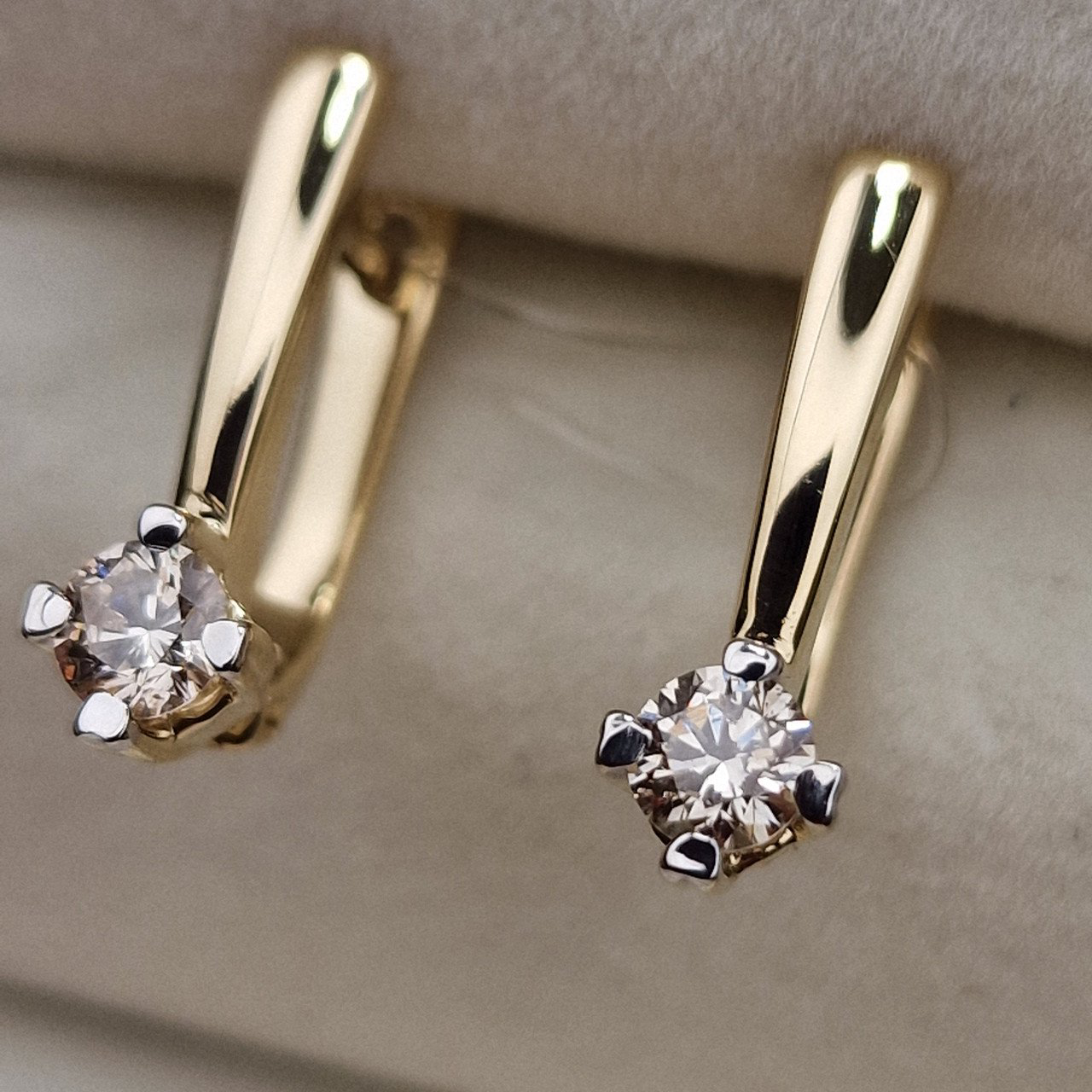 Серьги Deimantas 98702306 2,76гр 0,46ct. купить,NaN