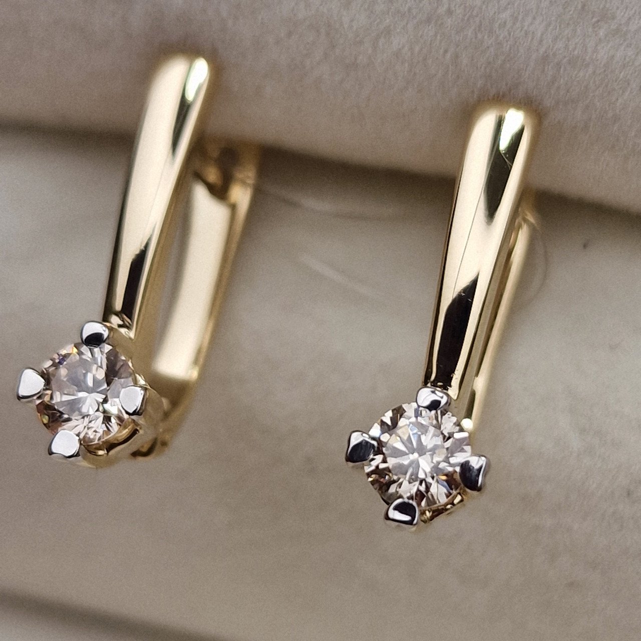 Серьги Deimantas 98702306 2,76гр 0,46ct. купить,NaN