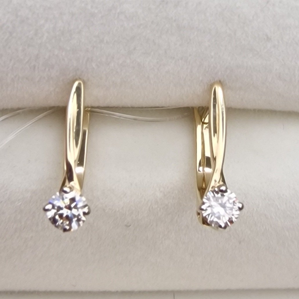 Серьги Deimantas 98702314 2,33гр 0,32ct. купить,NaN