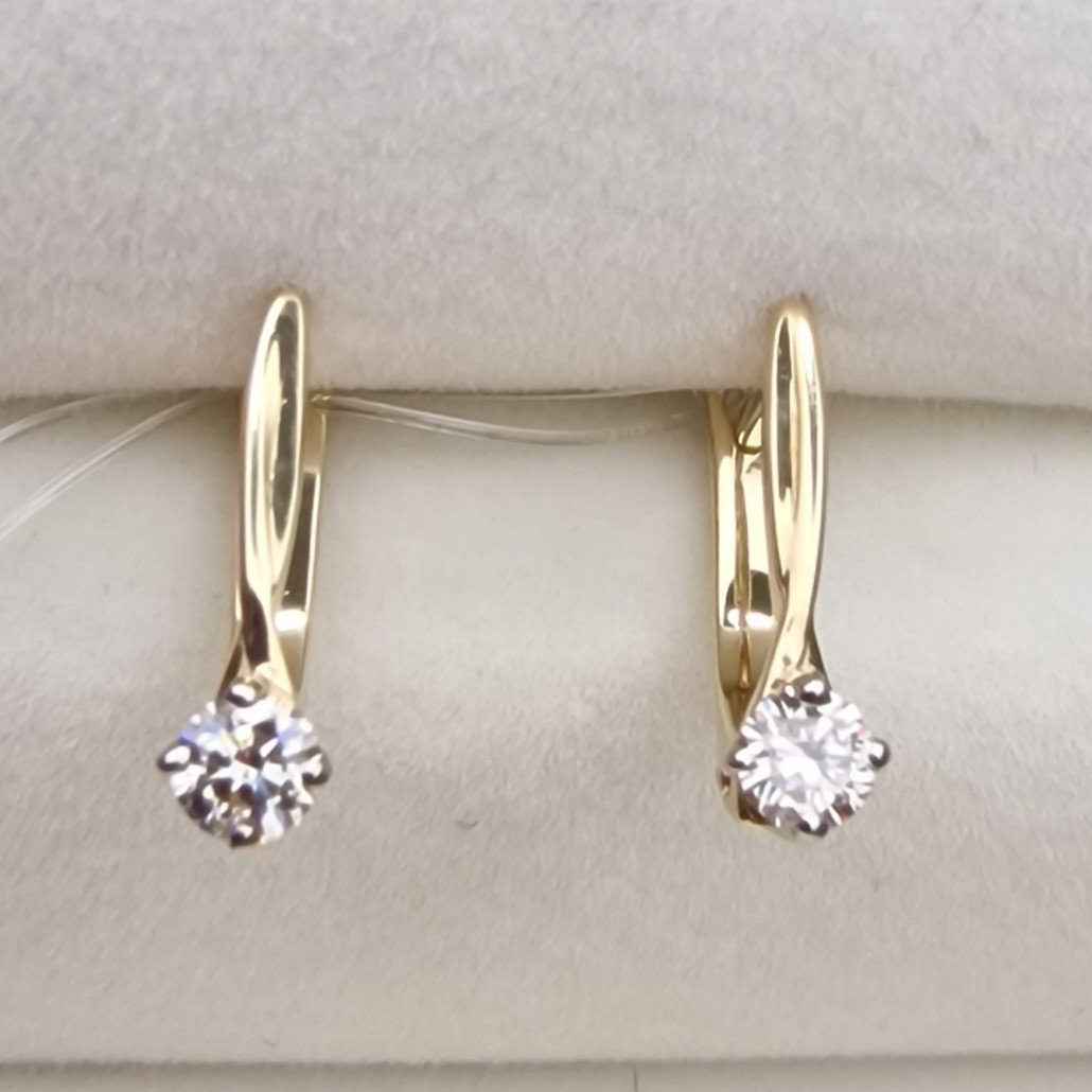 Серьги Deimantas 98702314 2,33гр 0,32ct. купить,NaN
