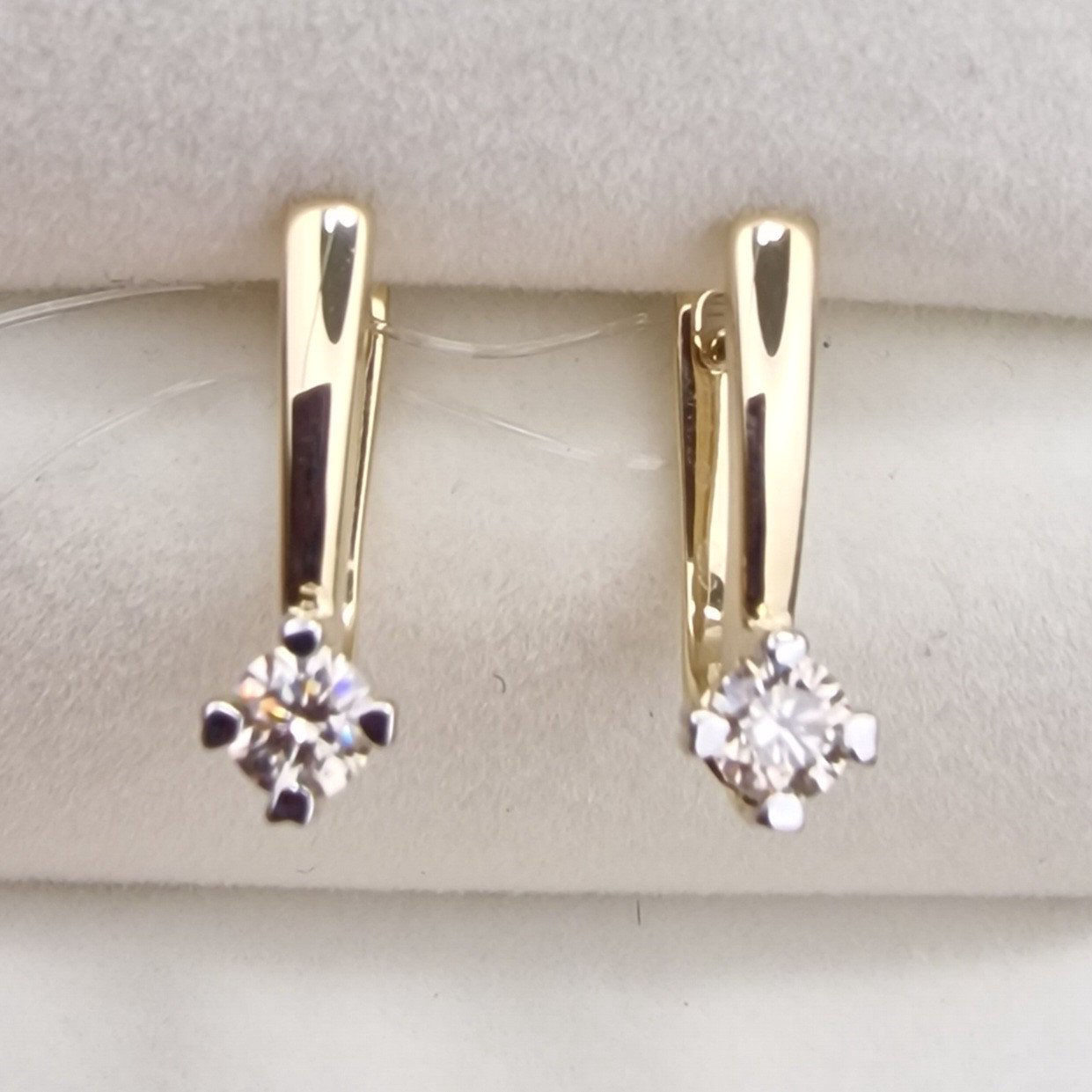 Серьги Deimantas 98702306 2,76гр 0,46ct. купить,NaN
