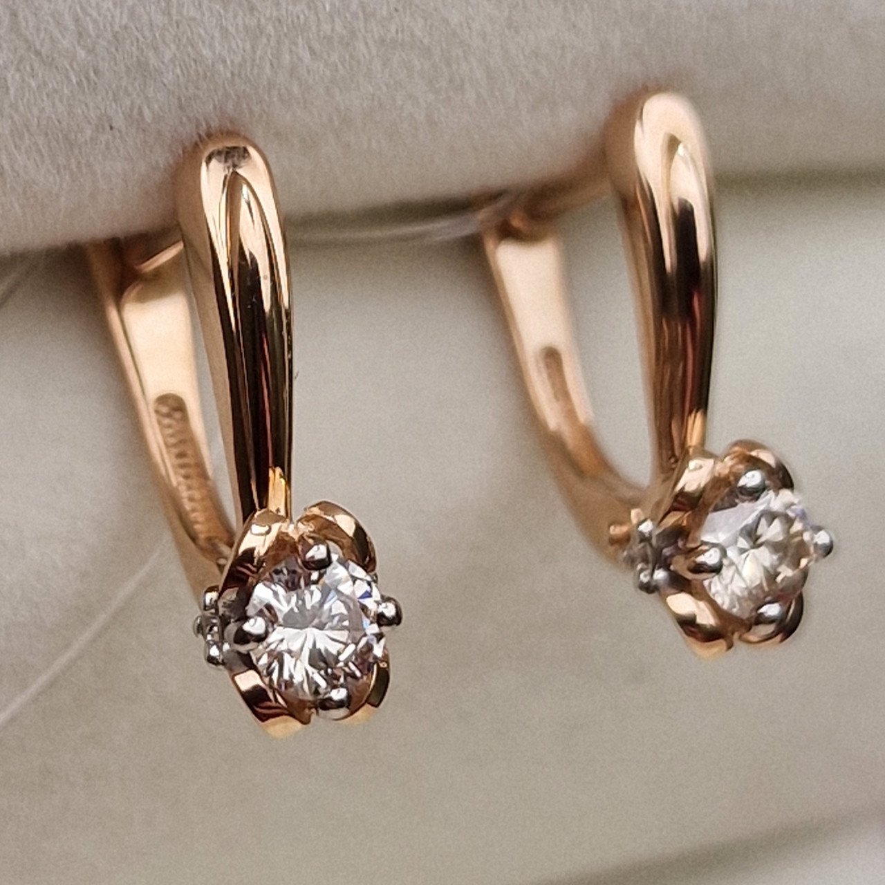 Серьги Deimantas 98702317 1,92гр 0,37ct. купить,NaN
