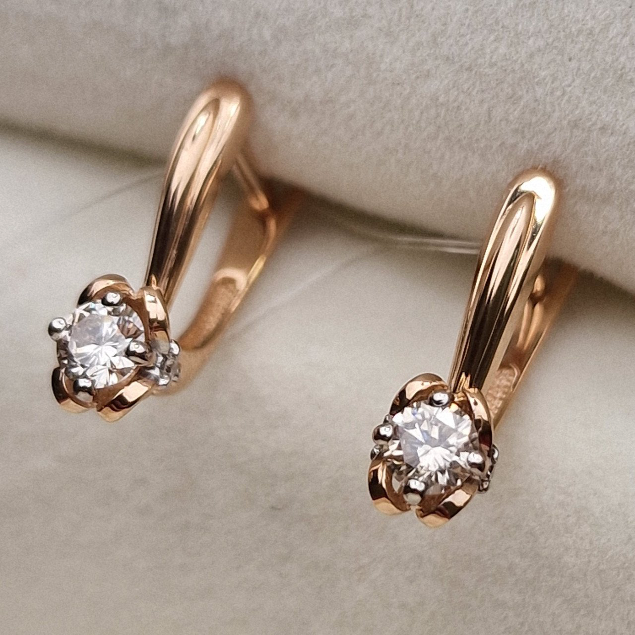 Серьги Deimantas 98702317 1,92гр 0,37ct. купить,NaN