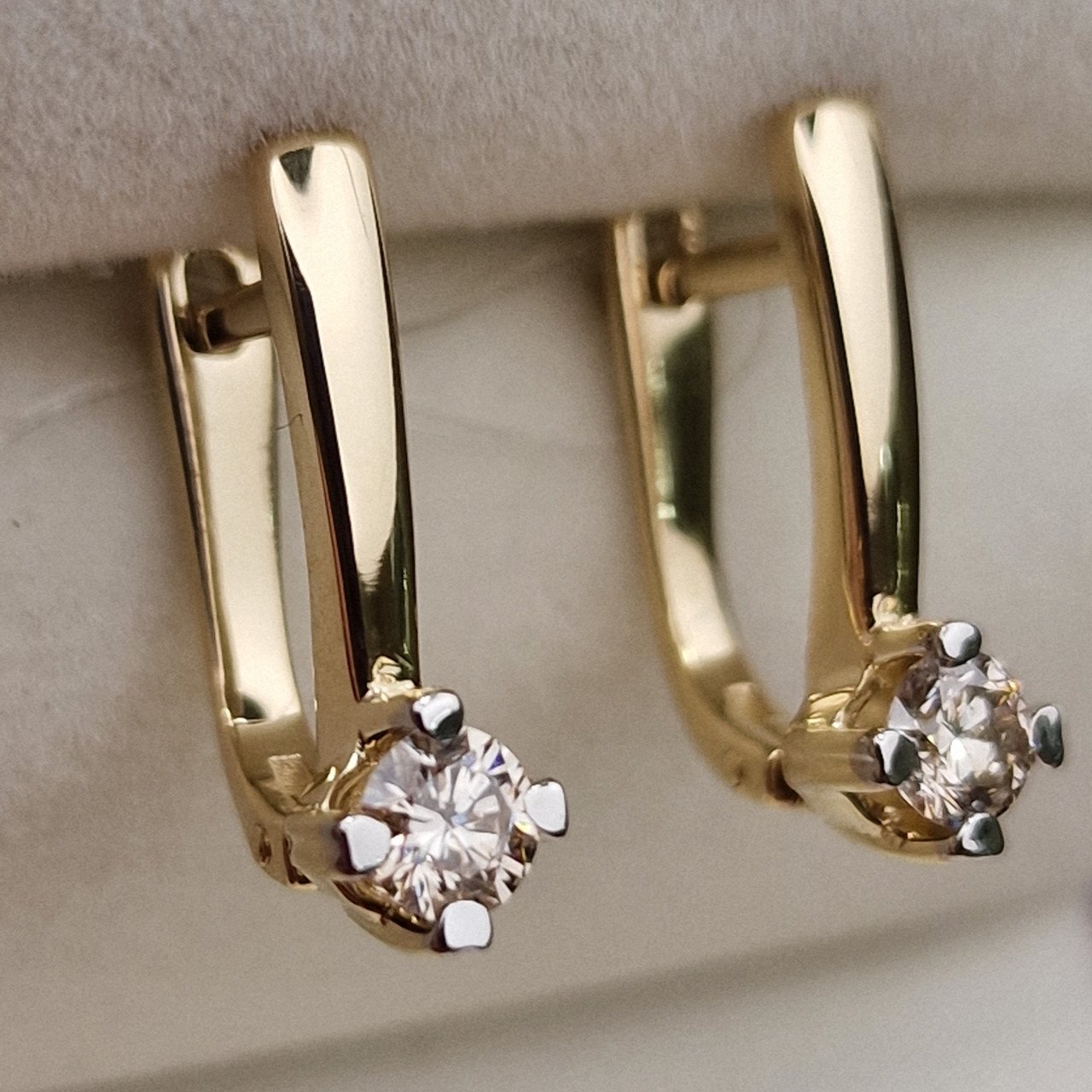Серьги Deimantas 98702306 2,76гр 0,46ct. купить,NaN