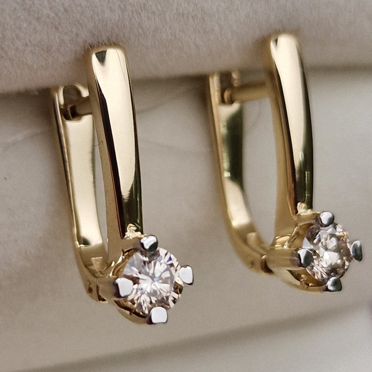 Серьги Deimantas 98702306 2,76гр 0,46ct. купить,NaN