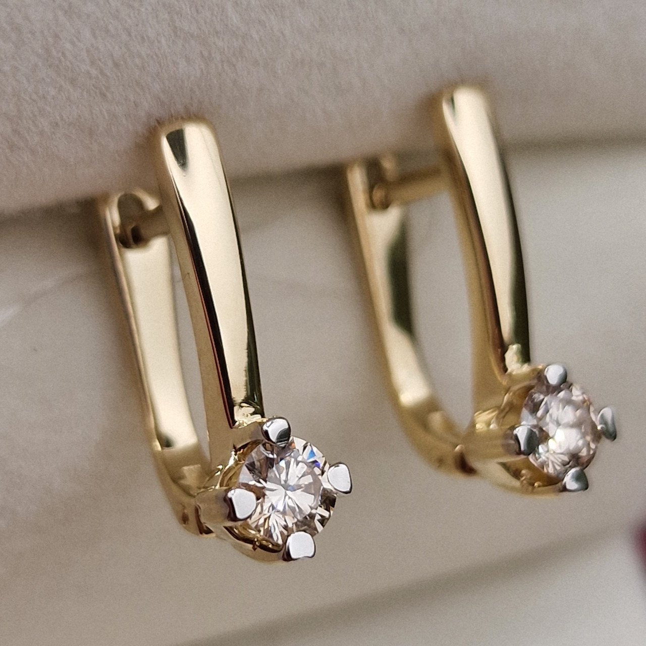 Серьги Deimantas 98702306 2,76гр 0,46ct. купить,NaN