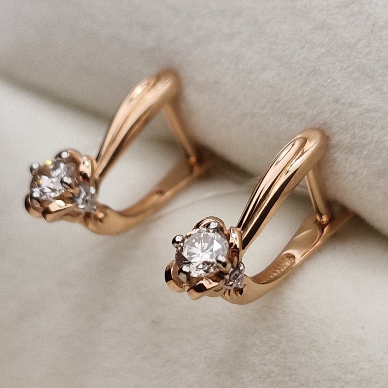 Серьги Deimantas 98702317 1,92гр 0,37ct. купить,NaN