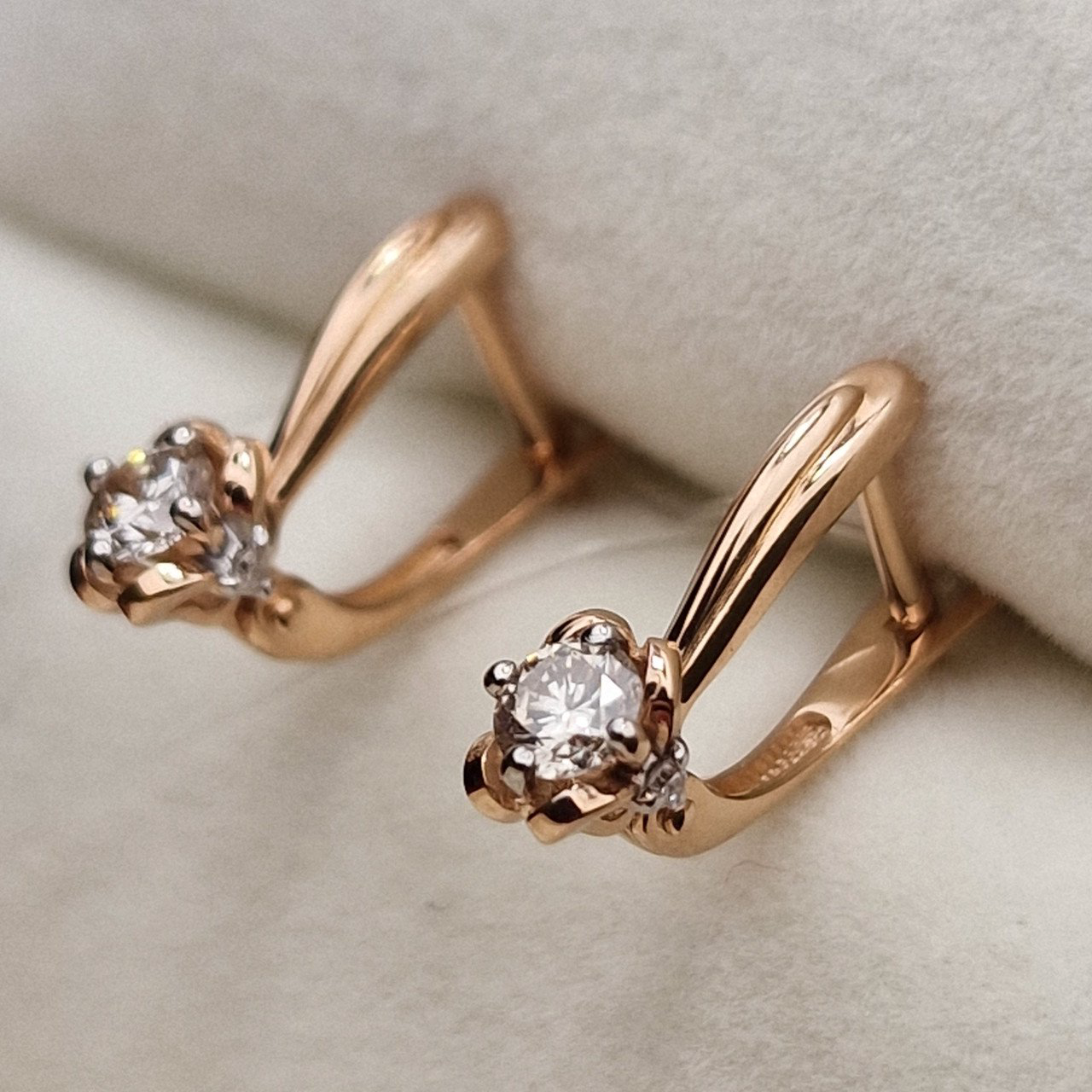 Серьги Deimantas 98702317 1,92гр 0,37ct. купить,NaN