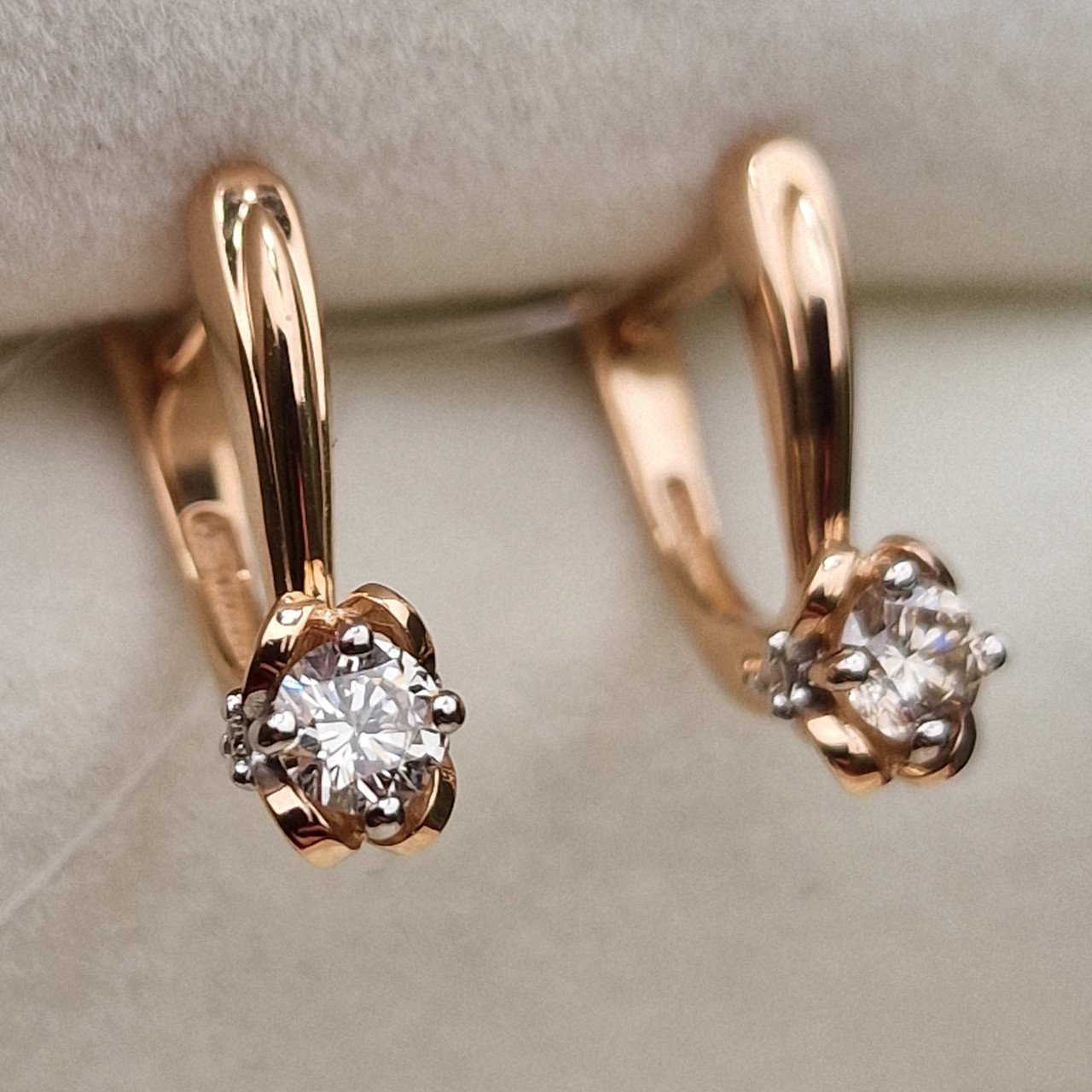 Серьги Deimantas 98702317 1,92гр 0,37ct. купить,NaN