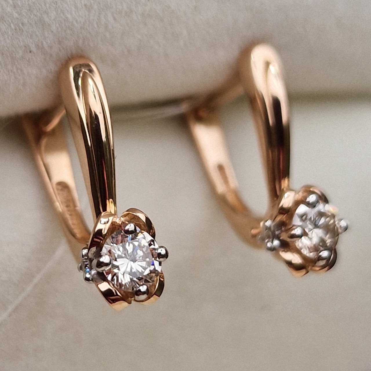 Серьги Deimantas 98702317 1,92гр 0,37ct. купить,NaN