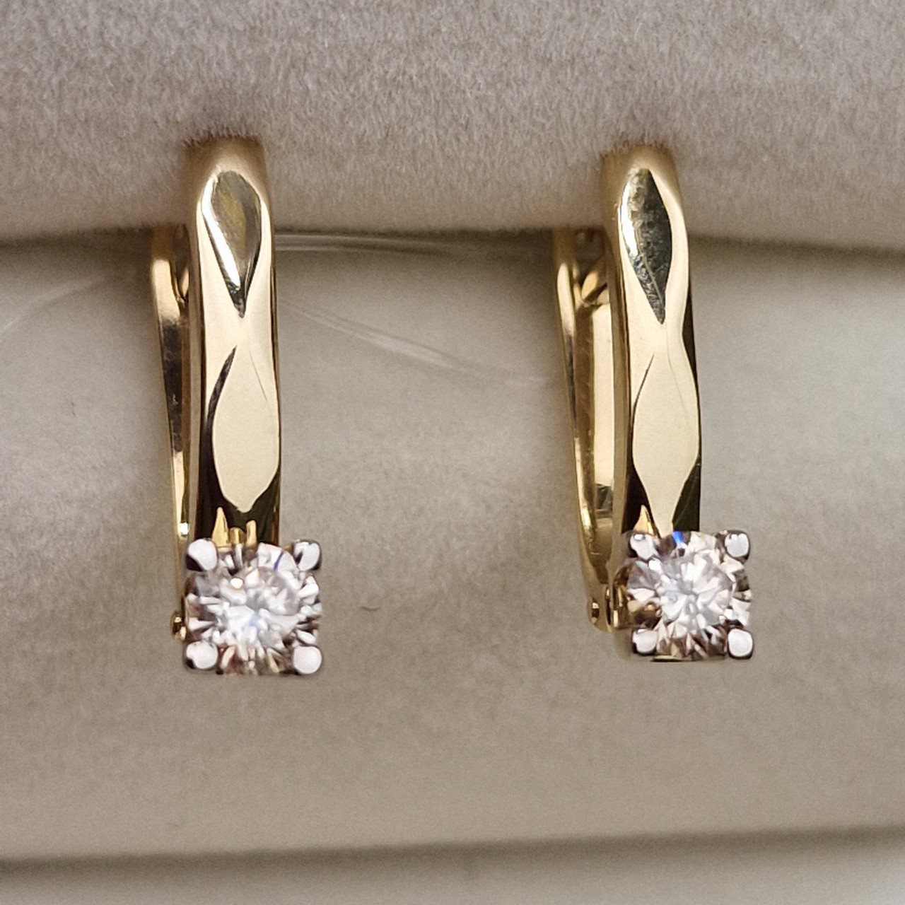 Серьги Deimantas 98702828 2,75гр 0,45ct. купить,NaN