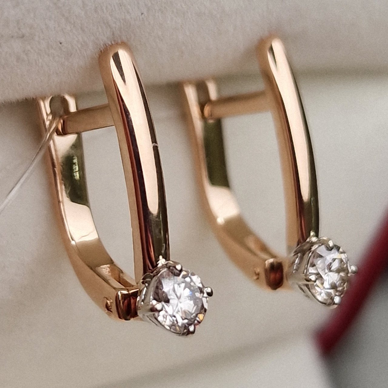 Серьги Deimantas 98702827 2,5гр 0,34ct. купить,NaN