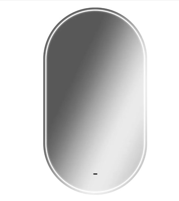 Комплект для ванной KABINKA.KZ Bazis 100 (шкаф-пенал, тумба под раковину, зеркало, раковина) серый