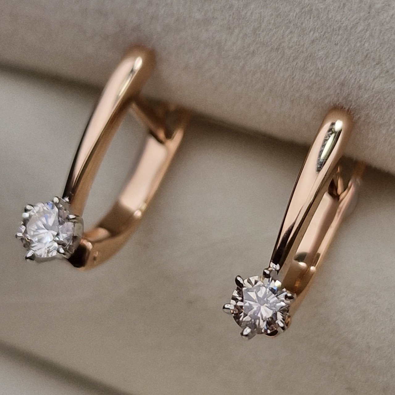Серьги Deimantas 98702838 2,35гр 0,32ct. купить,NaN
