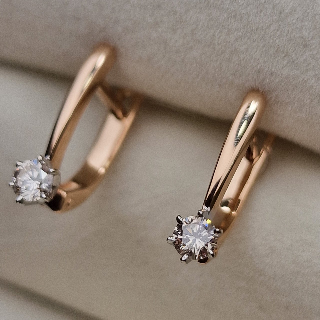 Серьги Deimantas 98702838 2,35гр 0,32ct. купить,NaN