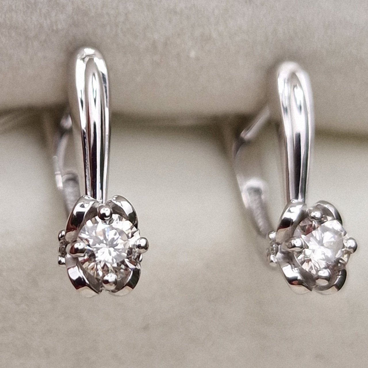 Серьги Deimantas 98702836 1,98гр 0,38ct. купить,NaN