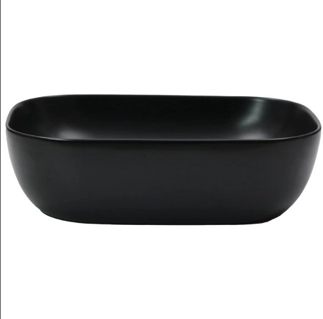 Комплект для ванной Dakota - 60 (шкаф-пенал, тумба под раковину, зеркало, раковина) черный, коричневый