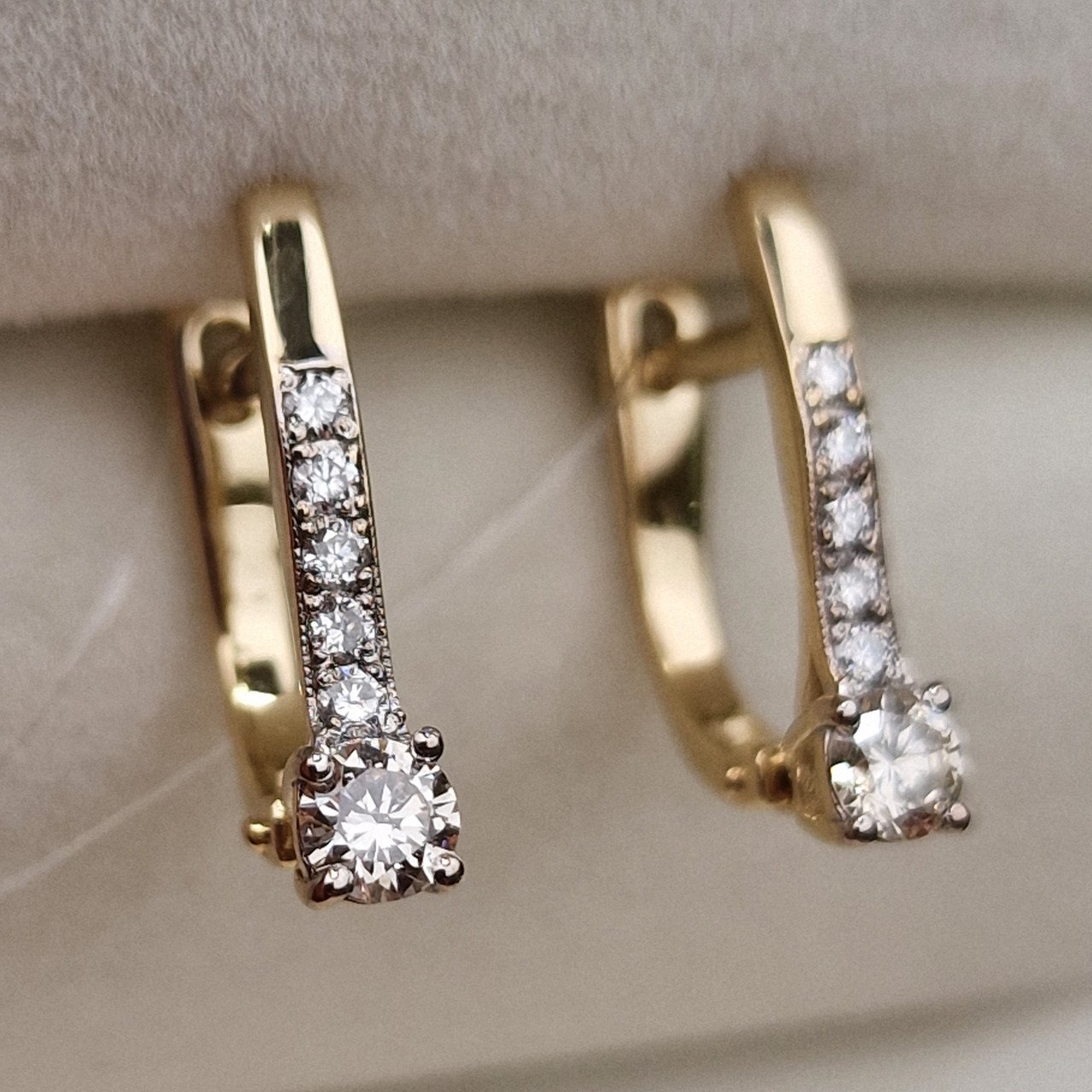 Серьги Deimantas 98702839 2,51гр 0,46ct. купить,NaN