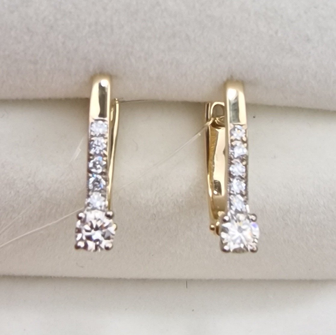 Серьги Deimantas 98702839 2,51гр 0,46ct. купить,NaN