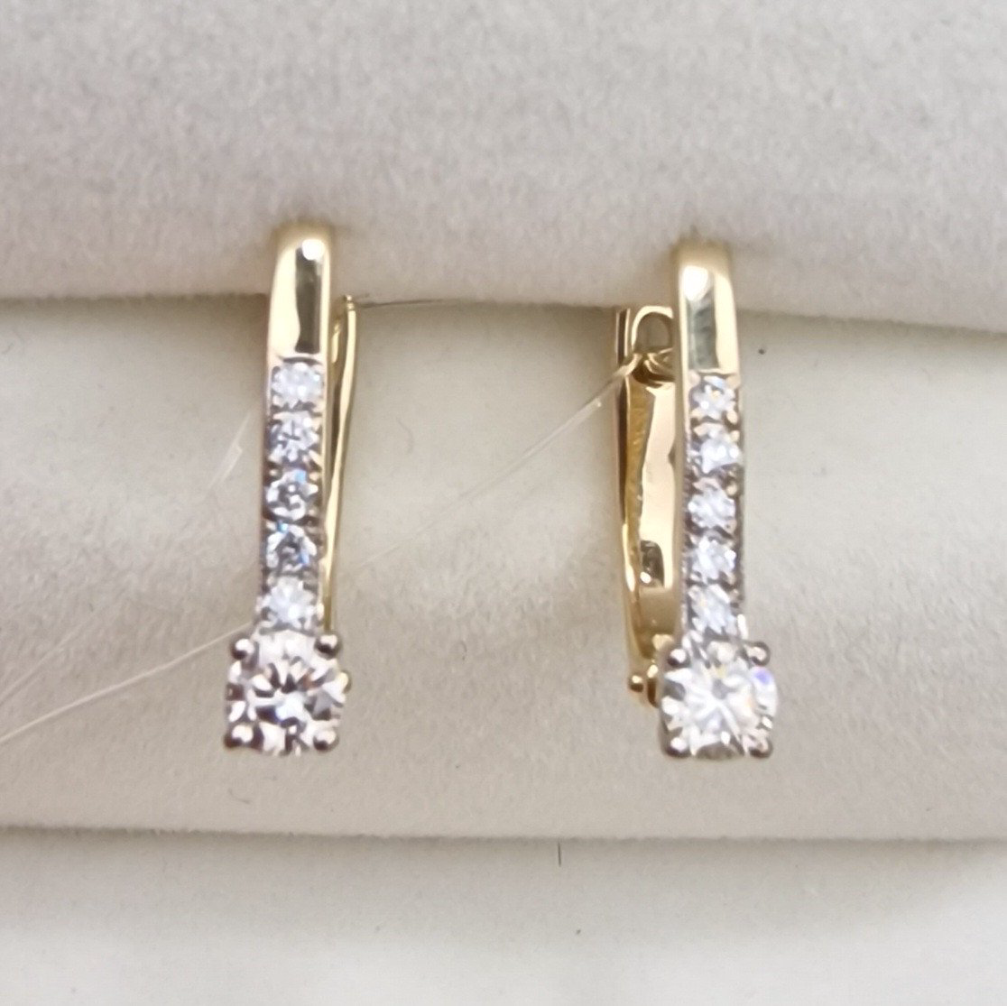 Серьги Deimantas 98702839 2,51гр 0,46ct. купить,NaN