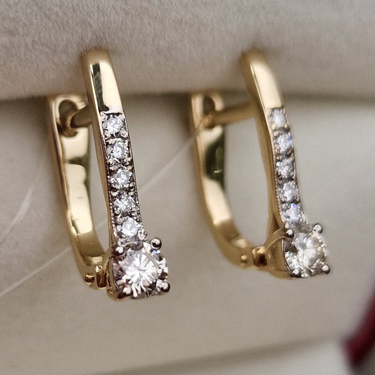 Серьги Deimantas 98702839 2,51гр 0,46ct. купить,NaN