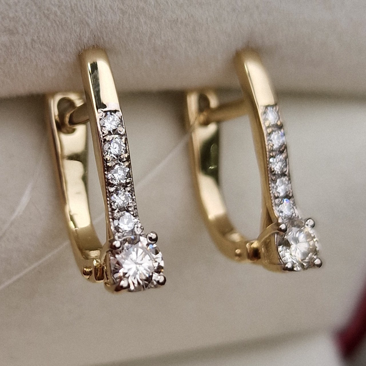 Серьги Deimantas 98702839 2,51гр 0,46ct. купить,NaN