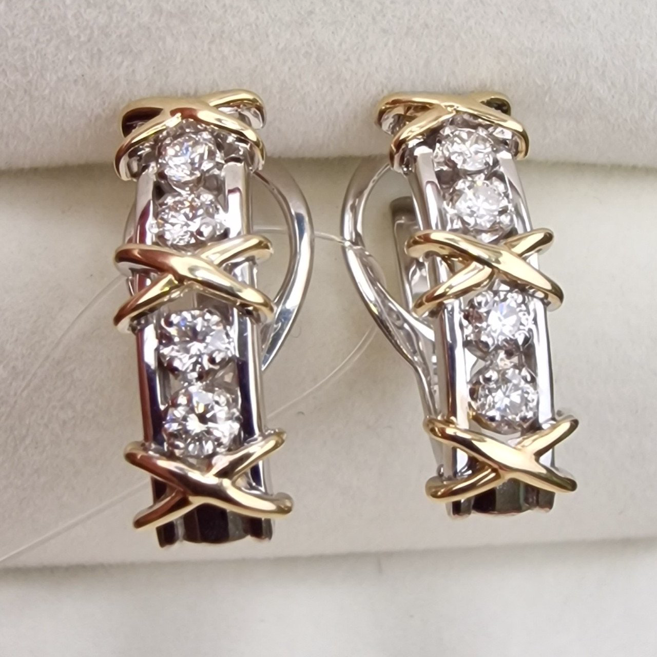 Серьги Deimantas 98702841 6,51гр 0,46ct. купить,NaN