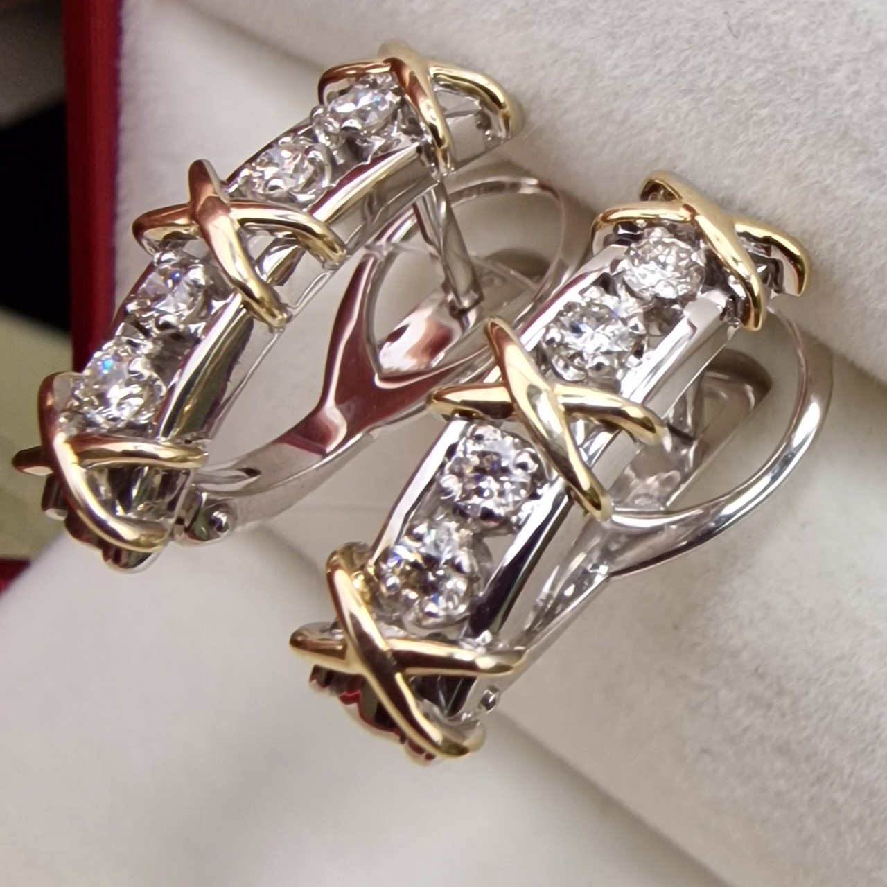 Серьги Deimantas 98702841 6,51гр 0,46ct. купить,NaN