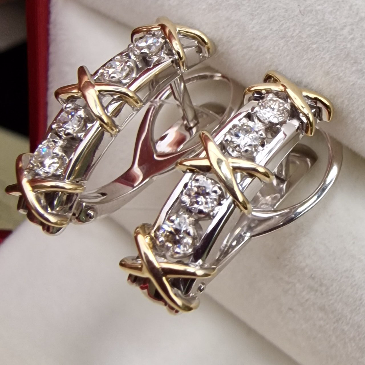 Серьги Deimantas 98702841 6,51гр 0,46ct. купить,NaN