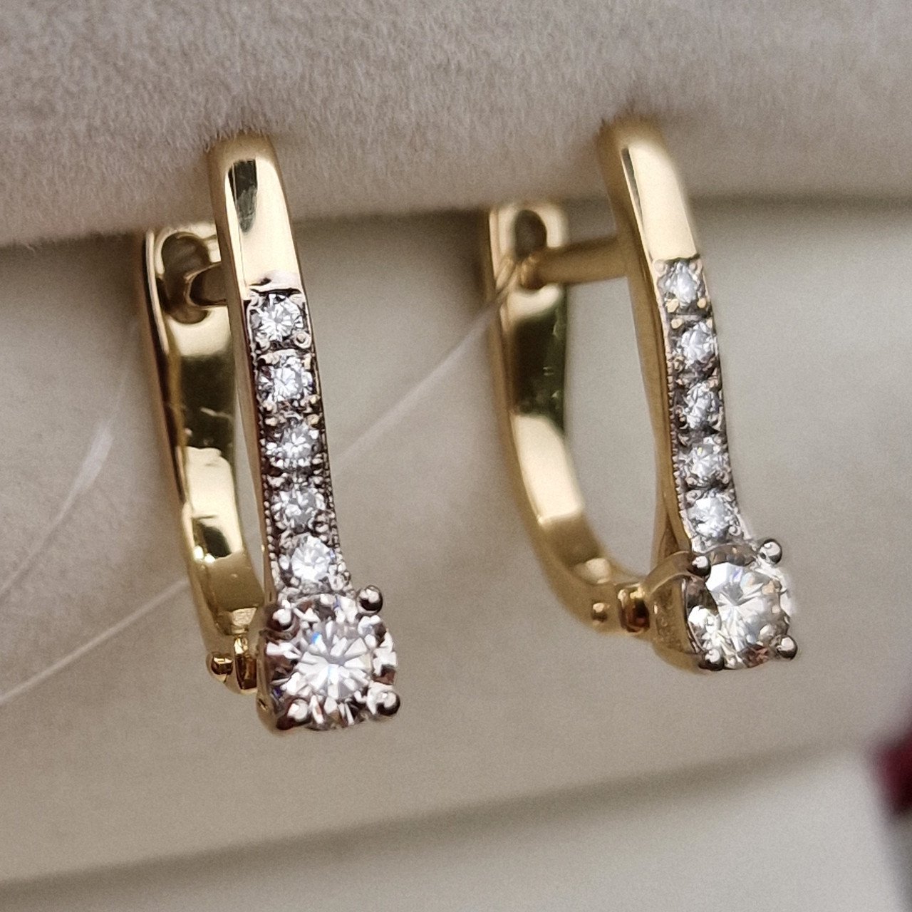 Серьги Deimantas 98702839 2,51гр 0,46ct. купить,NaN